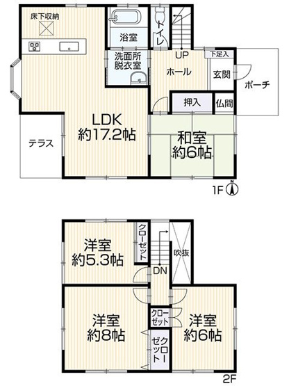 【間取り】 | 福岡市南区鶴田４丁目