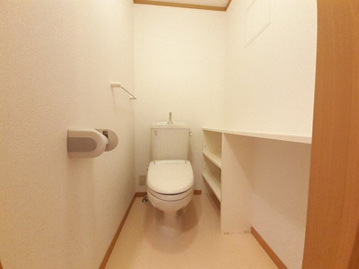 【トイレ】 | ブリーズ　アレイ | ゆったりとした空間のトイレです