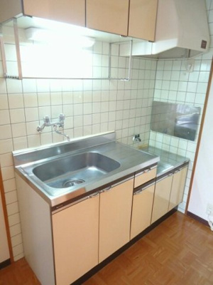 【キッチン】 | マルマンハイツＢ | キッチンです