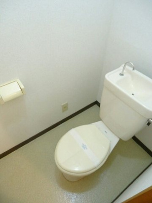 【トイレ】 | マルマンハイツＢ | ゆったりとした空間のトイレです