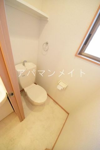 【トイレ】 | アムールシュシュⅡ | 落ち着いたトイレです
