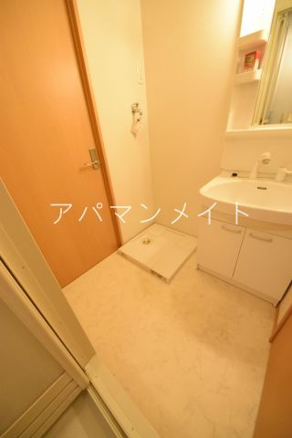 【設備】 | アムールシュシュⅡ | 洗濯機置場です