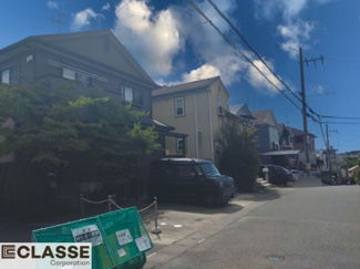 【前面道路含む現地写真】 | 宇治市木幡御蔵山　中古戸建