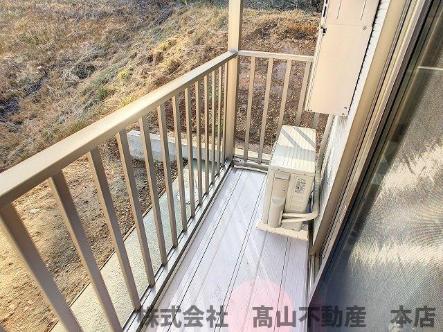 ラフォーレ名残ⅥEのバルコニー