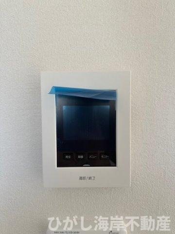 茅ヶ崎市若松町　新築戸建　全2棟　のセキュリティ|TVモニター付きインターフォン