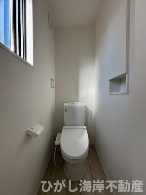 茅ヶ崎市若松町　新築戸建　全2棟　のトイレ|洗浄機能付きお手洗い