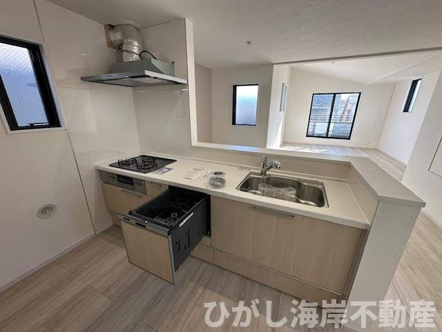 茅ヶ崎市若松町　新築戸建　全2棟　のキッチン|キッチンスペース