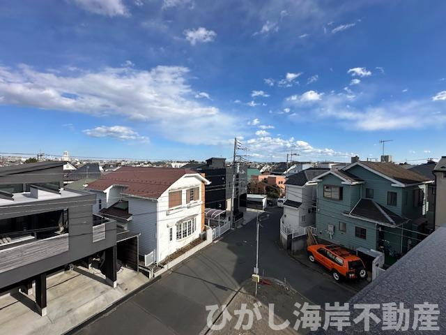 茅ヶ崎市平和町　新築戸建　全２棟の展望|ルーフバルコニーからの眺望