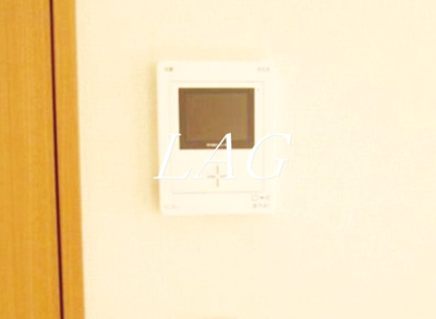 【セキュリティ】 | アンジュ・ルポ | モニター付きインターフォンです。