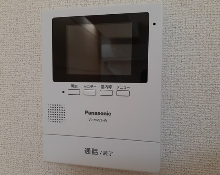 稲城市東長沼のアパートのセキュリティ