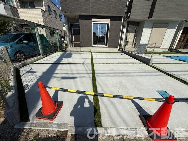 茅ヶ崎市香川7丁目　新築戸建　全3棟　の駐車場|駐車スペース