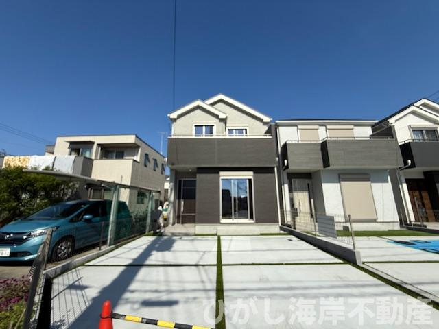 茅ヶ崎市香川7丁目　新築戸建　全3棟　の外観|現地外観