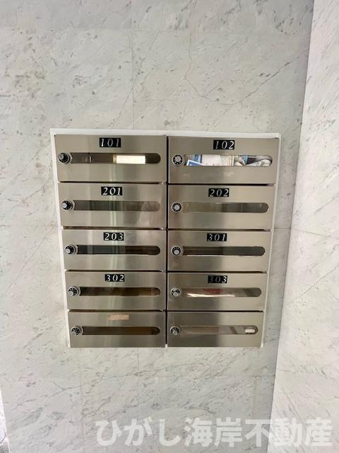 茅ヶ崎緑が浜シティハウスの設備|郵便受け
