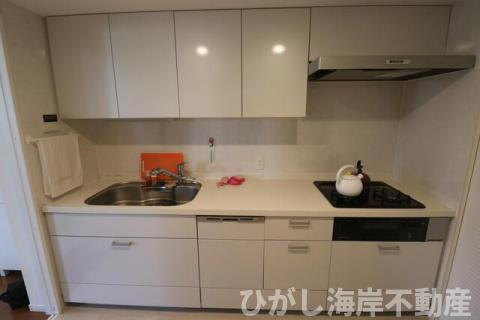 茅ヶ崎緑が浜シティハウスのキッチン|システムキッチン