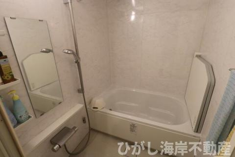 茅ヶ崎緑が浜シティハウスの浴室|浴室乾燥機付きユニットバス