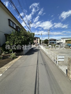 【前面道路含む現地写真】 | 西側道路