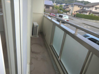 バルコニーがあります