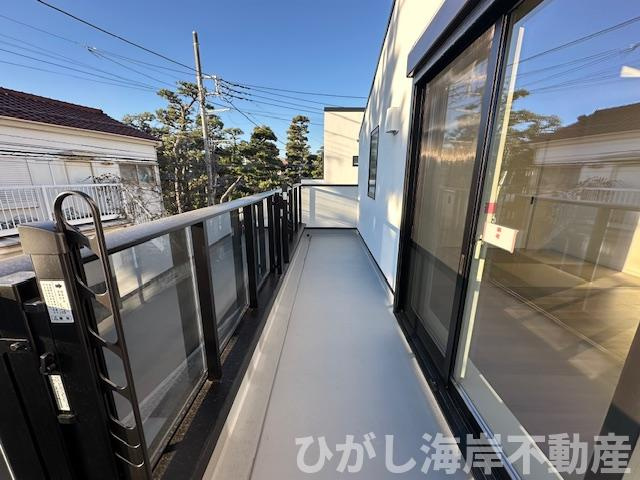 茅ヶ崎市東海岸南4丁目　新築戸建　全2棟のバルコニー|バルコニー