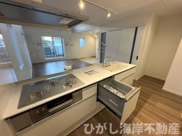 茅ヶ崎市東海岸南4丁目　新築戸建　全2棟のキッチン|キッチンスペース