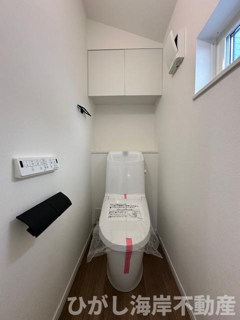 茅ヶ崎市東海岸南4丁目　新築戸建　全2棟のトイレ|洗浄機能付きお手洗い