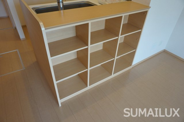 熊本市南区近見３丁目のアパートの収納