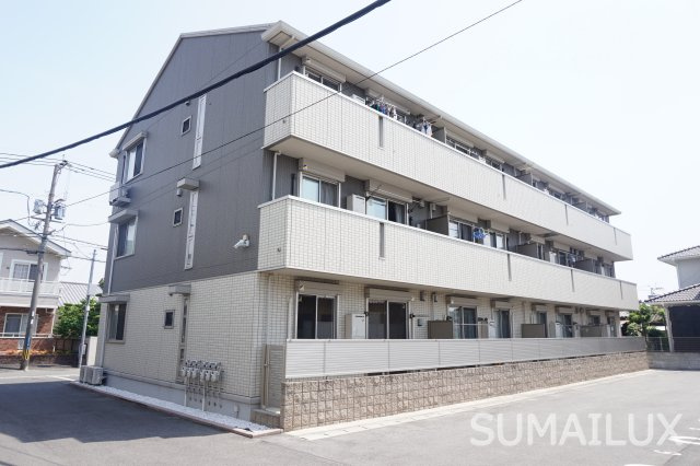 熊本市南区近見３丁目のアパートの外観