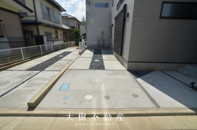 【駐車場】 | 海老名市下今泉4丁目　新築戸建て　全3棟【仲介手数料無料】