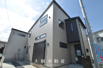 【外観】 | 海老名市下今泉4丁目　新築戸建て　全3棟【仲介手数料無料】