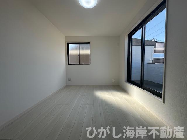 藤沢市鵠沼海岸7丁目　新築戸建　全３棟の寝室|6.7帖　洋室