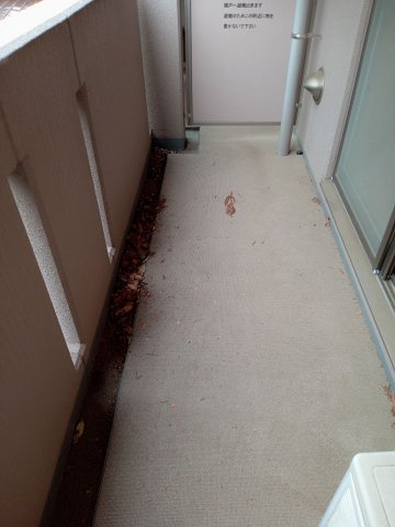 川崎市麻生区黒川の賃貸マンションのバルコニー