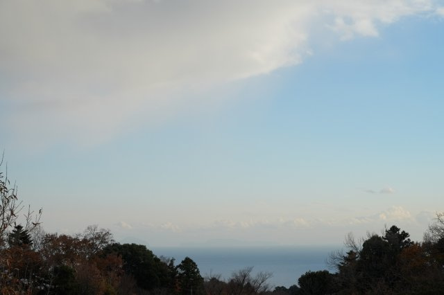 伊東市八幡野プールの家の展望