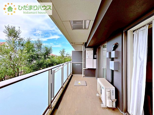 【バルコニー】 | レーベン守谷ザ・スクエア　ウエストコート | 広々バルコニーは眺望もよく快適です。