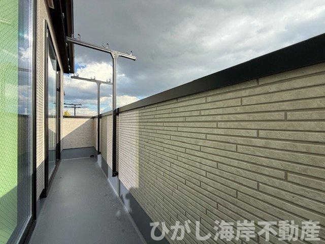 平塚市中里　新築戸建　全２棟のバルコニー|バルコニー