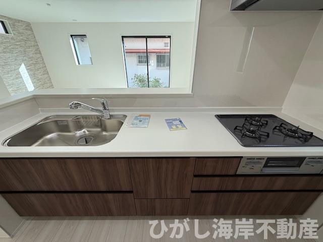 平塚市中里　新築戸建　全２棟のキッチン|システムキッチン