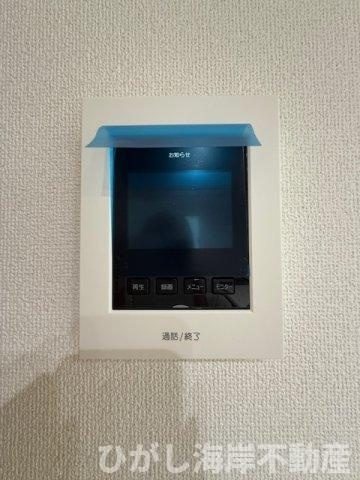 平塚市中里　新築戸建　全２棟のセキュリティ|TVモニター付きインターフォン