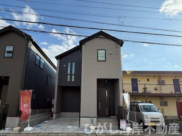 平塚市中里　新築戸建　全２棟の外観|現地外観