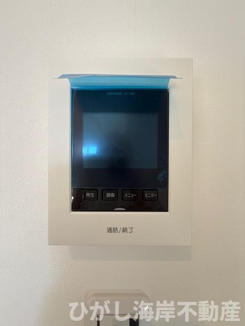 茅ヶ崎市香川5丁目　新築戸建　全10棟のセキュリティ|TVモニター付きインターフォン