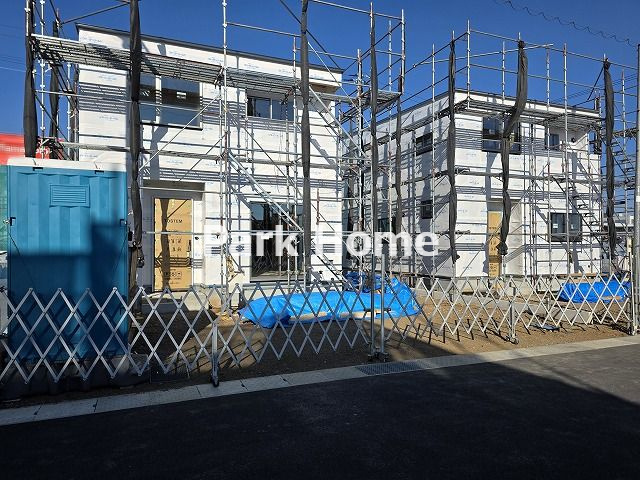 香南市野市町西野 ⑦ 新築戸建ての外観|2026.1月：建築中（2区画全体）
