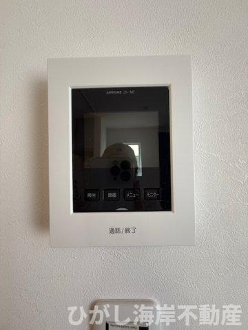 茅ヶ崎市香川5丁目　新築戸建　全10棟のセキュリティ|TVモニター付きインターフォン