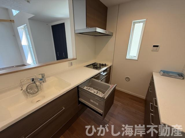 茅ヶ崎市香川5丁目　新築戸建　全10棟のキッチン|食洗器付きシステムキッチン