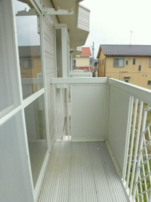 【バルコニー】 | エルディムナツメＤ | バルコニーがあります