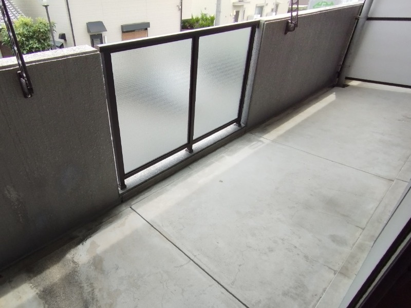 ロイヤル柴田のバルコニー