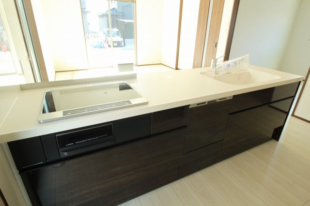 香南市野市町西野　新築戸建　⑦　駐車場５台　（全2棟）の区画図|⑦　南向き