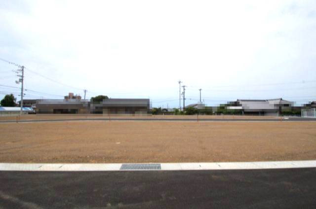 香南市野市町西野　新築戸建　⑦　駐車場５台　（全2棟）の外観|⑦　土地面積　157.56㎡　（約47.66坪）