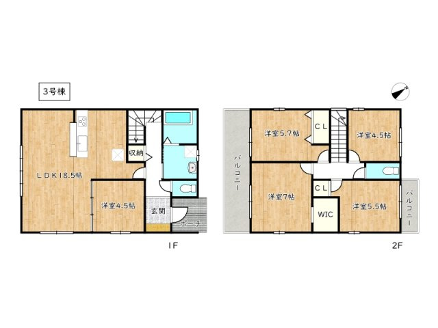 【間取り】 | 姫路市保城1期／全3棟