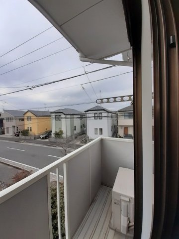 ベイサイド水草のバルコニー|バルコニーがあります