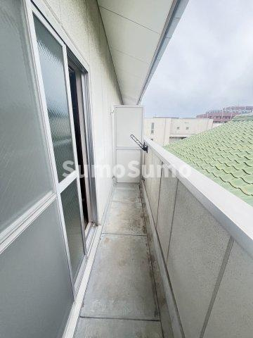 第2細田マンションのバルコニー