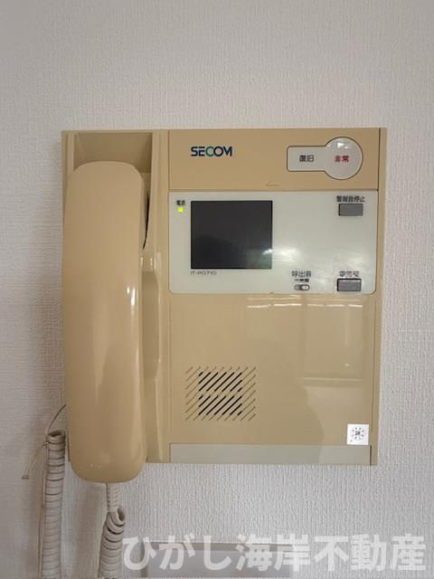 クリオ平塚龍城ケ丘壱番館のセキュリティ|TVモニター付きインターフォン