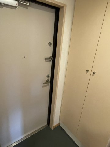 川崎市多摩区宿河原６丁目の賃貸マンションの玄関