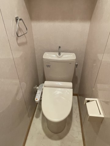 川崎市多摩区宿河原６丁目の賃貸マンションのトイレ